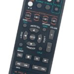 RAV285 WN05830US Replace Remote Control Fit for Yamaha AV Receiver Home Theater System HTR-6160 RX-V663 HTR6160 RXV663 RXV663BL RX-V663 RAV285 WN05830 US