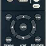 RAV574 VDM8690 Replacement Remote Control Applicable for Yamaha AV Receiver RX-V4A RX-V4ABL RXV4A RXV4ABL YHT-5960U YHT-5960UBL YHT5960U YHT5960UBL