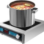 Commercial Grade Countertop Burner 1800 W /120V Commercial Induction Cooktop 9 Inch Heating Coil Hot Plate Even Heating at each power level