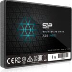 SP 1TB SSD 3D NAND A55 SLC Cache Performance Boost SATA III 2.5″ 7mm (0.28″) Internal Solid State Drive (SP001TBSS3A55S25)