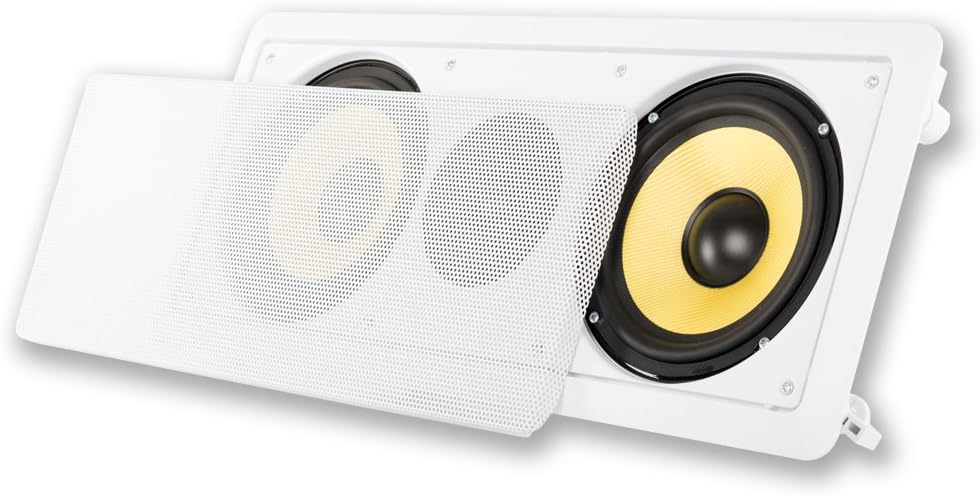 Acoustic Audio HD6c in-Wall 6.5″ Center Channel Speaker Home Theater Surround Sound