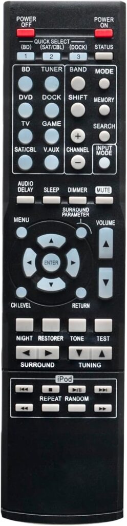 Replace RC-1149 Remote Control Suits for Denon AV Receiver AVR-390 AVR-391 AVR-1311 AVR-1312 RC-1158 AV Surround Receiver A/V Home Theater Receiver