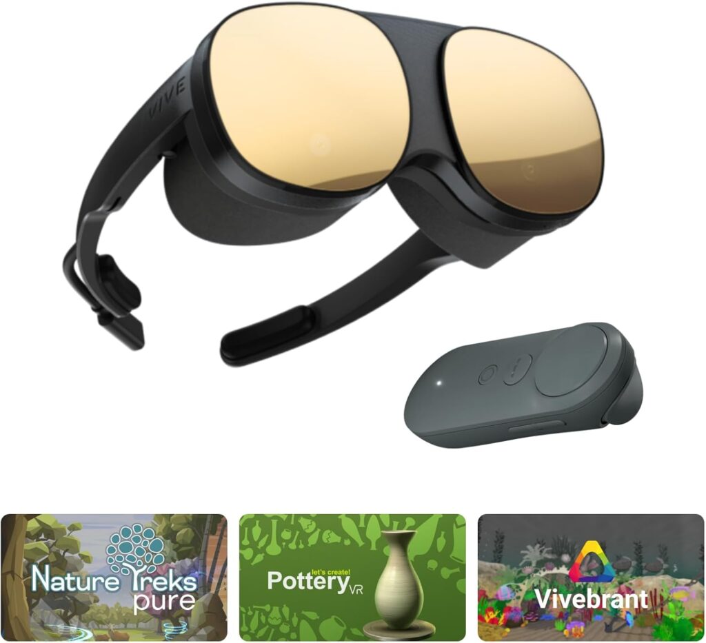 HTC Vive Flow Virtual Reality Headset with Controller