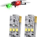 Drone Strobe Anti Collision Light, Mini Strobe Light. Rechargeable LED Night Flying Lamp for Mini 4 Pro/3/3s/2 SE, Air 3S, Avata 2 and Mavic Series Drones Accessories(2PS)