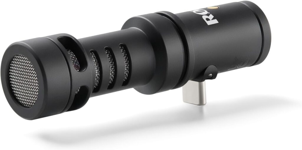 RØDE VideoMic Me-C+ Directional Microphone for USB-C Mobile Devices (MFi Certified, iOS and Android), Perfect for Mobile Content Creation
