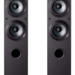 Sony SS-CS3 3-Way 4-Driver Floor-Standing Speaker – Pair (Black)