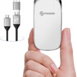 PHIXERO P20 External Portable SSD 2TB,up to 2050Mb/s,External Solid State Drives with 2 in 1 USB C Cable with LED Indicator,USB 3.2 Gen 2 Portable Hard Drive for iPhone 15/16 PRO, Mac, PC & Laptops