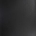 Fotouzy Plastic Utility Cutting Board with Handles, Food Safe PP Material, BPA Free, Dishwasher Safe, Thick Chopping Board, Large Size, Easy Grip Handle, for Kitchen (Black)