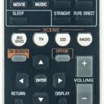 RAV336 WT92720US New Replaced Remote Control Compatible with Yamaha AV Receiver RX-A700BL RXV667 RXA700 HTR6063 RXV667BL RXA700BL RX-V667 RX-A700 HTR-6063 RX-V667BL