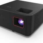Philips, GamePix 900, 4K projector, resolution 3840 x 2160 pixels, latency of 6 ms with refresh rate of 240 Hz, 1000 lumens, ANSI, WiFi 6, black.