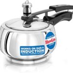 Hawkins Stainless Steel Contura Induction Compatible Inner Lid Pressure Cooker, 1.5 Litre, Silver (SSC15)