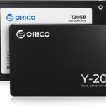 ORICO 128GB SATA SSD 2.5 Inch Internal Solid State Drive, Read Speed up to 500MB/s, SATA III 6Gbps for Desktop Laptop NAS DIY External Drive – Y20