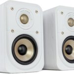 Polk Signature Elite ES10 Surround Loudspeaker – Hi-Res Audio Certified, Dolby Atmos & DTS:X Compatible, 1″ Tweeter & 4″ Woofer, Power Port Technology for Effortless Bass (Pair, Elegant White-Washed)