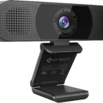 EMEET C980 PRO 3-in-1 1080P Webcam with Microphone and Speaker, 60°-98° Wide Angle Webcam w/ 4 Noise Cancel Mics, 2 Speakers, Auto Low Light Correction W/Cover, USB Camera for Online Conference/Class