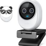 EMEET Piko+ (Piko Plus), World’s 1st Dual-Camera AI-Powered 4K Webcam, 1/2.55” Sony Sensor, 3 Mics&3 Sound Modes, Panda Magnetic Privacy Cover, USB C-C&C-A, Ideal for Livestreamers & Content Creators