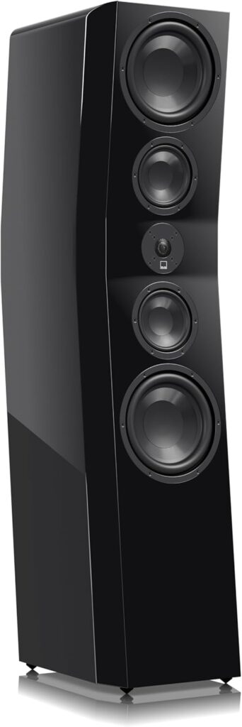 SVS Ultra Evolution Pinnacle Tower Speaker with Quad 8″ Woofers – Each (Piano Gloss Black)