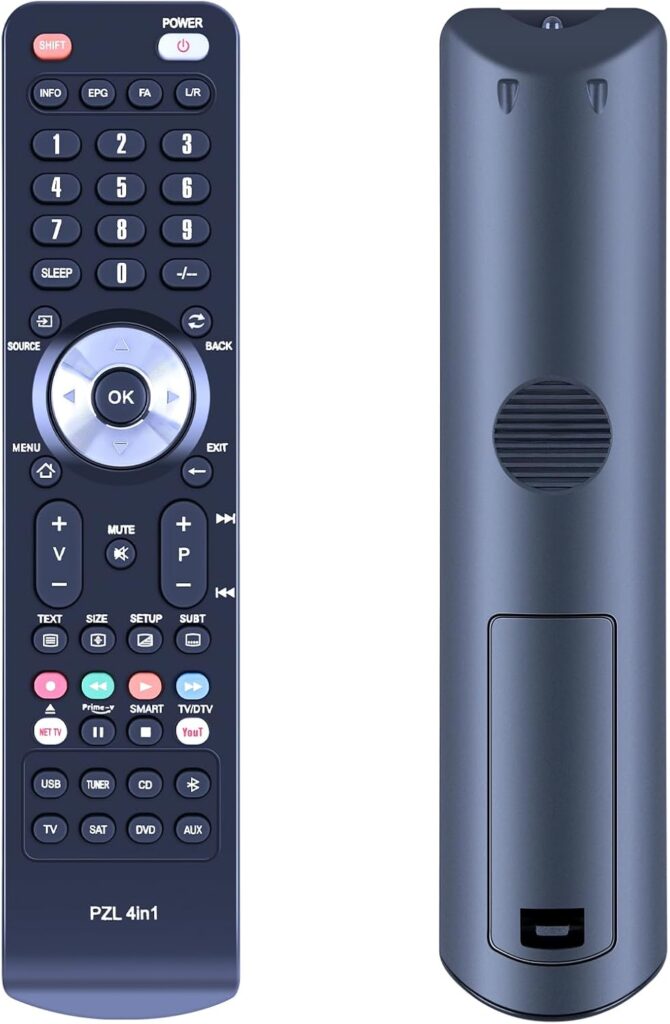 Universal RC-1221 Replacement Infrared Remote Control for DENON AV Receivers – Compatible with AVC-X8500H/AVC-A110/AVR-X8500H