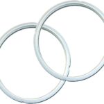 Instant Pot 2-Pack Sealing Ring 8-Qt, Inner Pot Seal Ring, Electric Pressure Cooker Accessories, Non-Toxic, BPA-Free, Replacement Parts, Clear