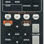 RAV432 Replacement Remote Control Commander Compatible with Yamaha AV Receiver WW51040EX RX-V471 HTR-4064 RX-V571 RX-V571BL RX-V471BL YHT-695 YHT-595 YHT-695BL YHT-595BL
