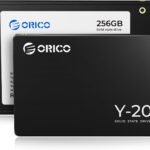 ORICO Y20 256GB SATA SSD 2.5 Inch Internal Solid State Drive, up to 500MB/s Read Speed, SATA III 6Gbps for Desktop Laptop NAS DIY External Drive
