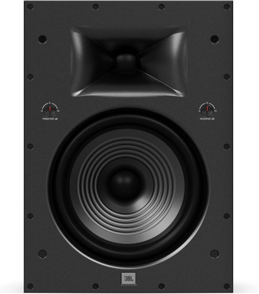 JBL Studio 6 8IW – Home Theater in-Wall Speaker with 8″ PolyPlas Woofer – Easy to Install