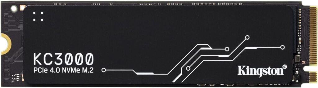 Kingston 2048G KC3000 | PCIe 4.0 NVMe M.2 SSD | SKC300D/2048G