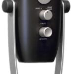 AKG Pro Audio Ara Professional USB-C Condenser Microphone, Dual Pattern Audio Capture Modes for Podcasting, Video Blogging, Gaming and Streaming, Blue & Silver