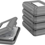 ORICO External Hard Drive Case for 3.5 Inch HDD/SSD 5 Packs Portable Hard Drive Carrying Protective Storage Box Anti-Static and Shockproof -PHX5S