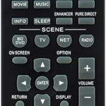 RAV501 ZF26990 Replace Remote Control fit for Yamaha AV Receiver RX-A730 RX-V675 TSR-6750 HTR-6066 RAV472 RAV505 RAV506 RAV507 ZA23820 ZF27030 ZF27040 ZF27050