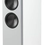 Definitive Technology D15 Demand Series Modern High-Performance 3-Way Tower Speaker (Right-Channel) – Single, White | Dual 8” Passive Bass Radiators