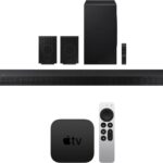 Samsung Q990D 11.1.4ch Soundbar, HW-Q990D/ZA Bundle with AppleTV 4K 64GB
