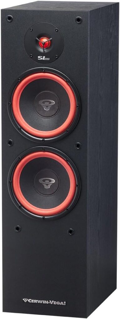 Cerwin Vega Mobile CV SL Series Dual 8″ 2-Way Floor Speaker – SL-28
