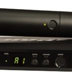 Shure BLX24/PG58 Wireless Microphone System – 14-Hour Battery Life, 300 ft Range, UHF | Includes PG58 Handheld Vocal Mic, Single Channel Receiver | H11 Band (BLX24/PG58-H11)
