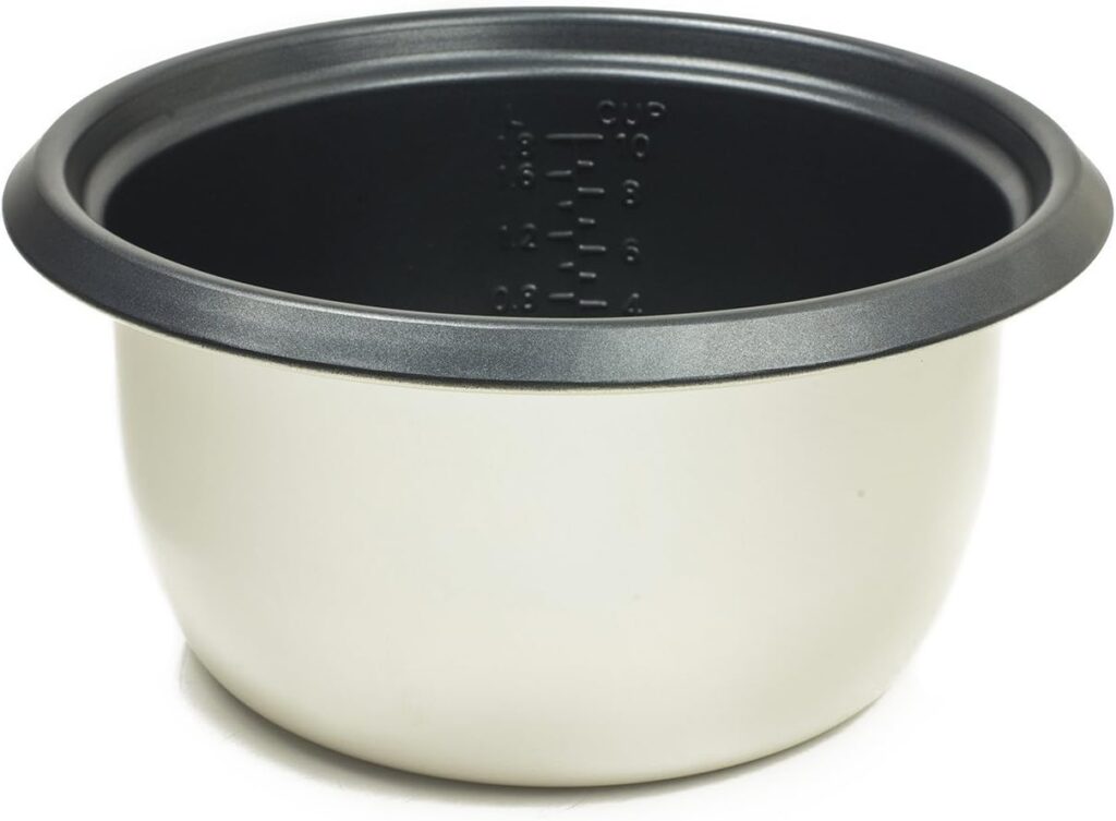 PARS Automatic Persian Rice Cooker Inner Pot Replacement for DRC-250, 15 Cup Capacity