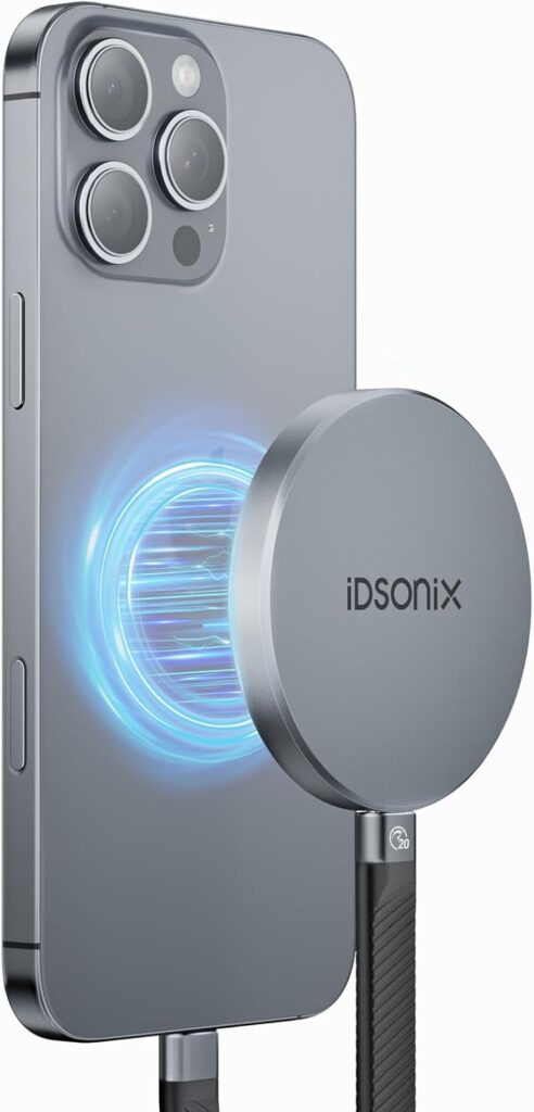 iDsonix 2TB External SSD, Magnetic Portable SSD Up to 2000MB/s – USB-C, USB 3.2 Gen 2×2 External Solid State Drive Compatible with iPad, MacBook, PS5, Xbox – iQ20