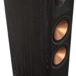 Klipsch Reference Premiere RP-8060FA II Home Theater Floorstanding Speaker with Dolby Atmos Built-In Elevation Topper and Larger 90° x 90° Hybrid Tractrix® Horn for Premium Home Theater Sound in Ebony