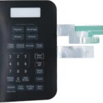 WB56X10822/WB56X10826 Compatible with GE Microwaves Touch Control Panel Membrane Switch Touchpad