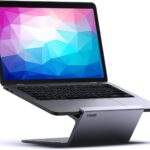 Laptop Stand, Aluminum Notebook Holder Riser Heat-Vent for MacBook Air/Pro, Dell, HP, Lenovo, Microsoft Surface, Samsung 11-16 inches Notebook