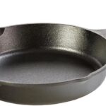 Lodge 10.25 Inch Cast Iron Skillet – Pre-Seasoned Frying Pan with Teardrop Handle – Oven, Stovetop, Grill & Campfire Use – Made in USA – Durable, Non-Toxic, Even-Heating Cookware – Black