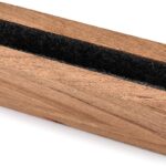 EDHAS Laptop Holder Acacia Wood Vertical Laptop Stand for Desk Compatible with Apple MacBook, Microsoft Surface, Gaming Laptops, IPad, Tablets (8″ x 2.3″ x 2.5″)