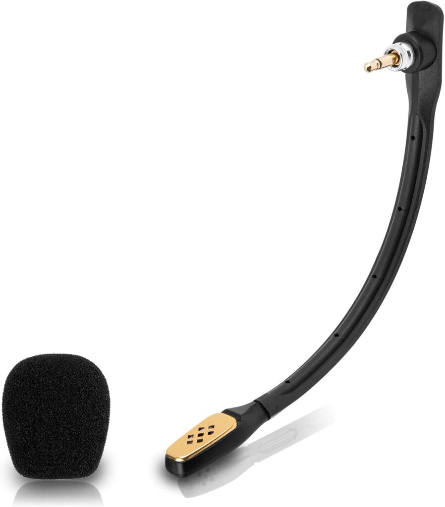 weishan A40 Mic, Microphone Replacement for Astro A40 / A40 TR Gaming Headset on PS5, PS4, Xbox One, PC, Mac, Phone, Noise Cancelling 3.5mm Black