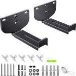 Soundbar Wall Mount Bracket【All-Metal/Heavy Duty】 Depth Adjustable (3.89″-6.6″) for Samsung, Bose, Vizio, LG, Sony, JBL, Sonos and More Sound Bar Mounts Under TV, for Dolby Atmos Soundbars Shelf