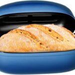 Dutch Oven for Bread Baking 9×6 Inch – 2.5QT Bread Pans for Homemade Bread Cast Iron Bread Pan Dutch Oven Loaf Pan with Lid and Loop Handles for Homemade Breadmaking