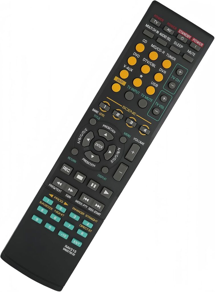 Remote Control Fit for RAV271 WE45890 RX-V750 RXV750 WM88530 WN372600 RXV3800 RX-V3900 RXV3900 RX-Z7 RX-Z7BL DSP-Z7 for Yamaha AV System Receiver