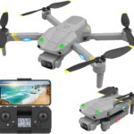 2025NewUpgraded Fall-resistant Brushless GPS Drone with Camera 2K for beginners, 34 Minutes, Auto Return Home, Follow Me, Circle Fly, Tracking Fly, Cool Flash Lights, GPS Hover, Speed Adjust, under 250g