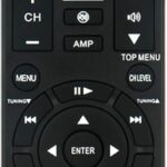 Replace Receiver Remote fit for Denon Home Theater AV Receiver RC-1156 AVR-1712 AVR-1912 AVR-2112CI AVR-2312CI AVR-3312CI DN-500AV AV Surround Preamplifier AV Surround System