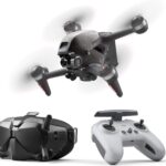 DJI FPV Drone Combo with Remote Controller and Goggles CP.FP.00000001.01 (Renewed)