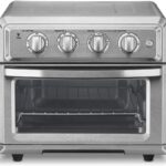 Air Fryer + Convection Toaster Oven by Cuisinart, 7-1 Oven with Bake, Grill, Broil & Warm Options, Stainless Steel, TOA-60