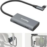 SmallRig 4-in-1 USB-C Hub with a Cold Shoe Mount, Type- C Multiport Hub with PD 100W / USB-C 3.1/2.0 with Audio Adapter x 2, for Mobile Shooting of ProRes Videos at 4K 60fps – 4598