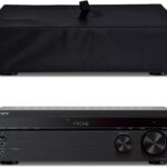 Stereo Receiver Cover for Sony STRDH190, STRDH590 & Onkyo TX-8220 – Black, Dustproof, Waterproof, Portable – 1 Year Warranty
